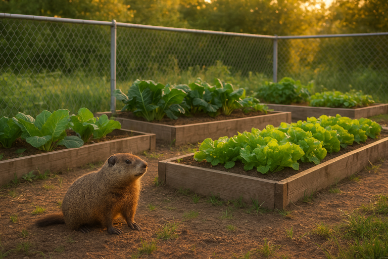 How to Keep Groundhogs Out of Your Garden for Good