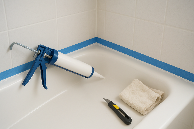How to Recaulk a Bathtub for a Clean, Watertight Seal