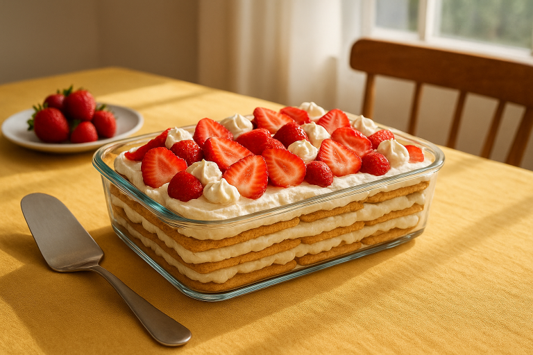 Strawberry Icebox Cake: Easy No-Bake Summer Dessert