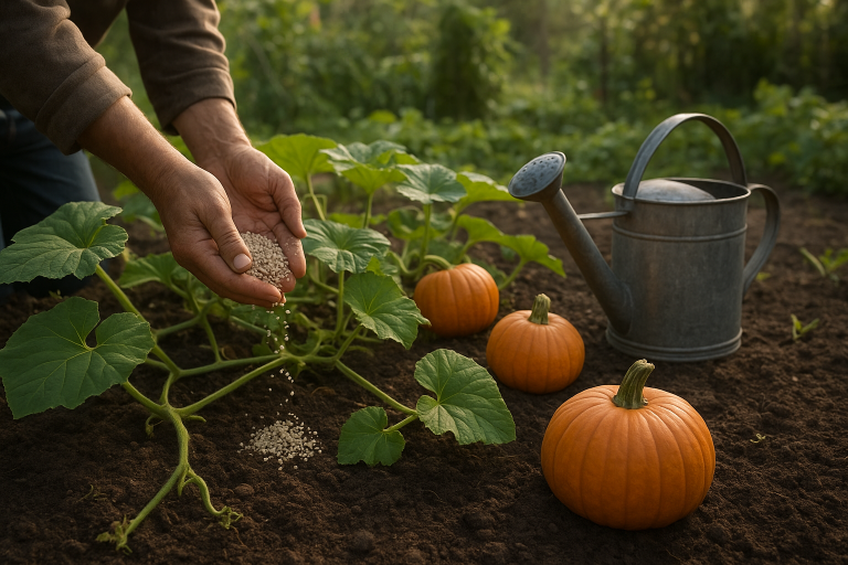 Best Pumpkin Fertilizer for Bigger, Healthier Pumpkins