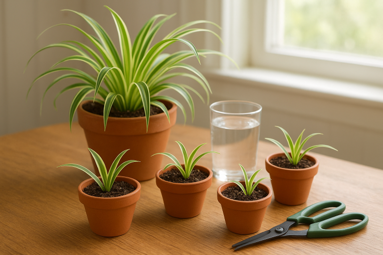 How to Propagate Spider Plants: 3 Easy Methods