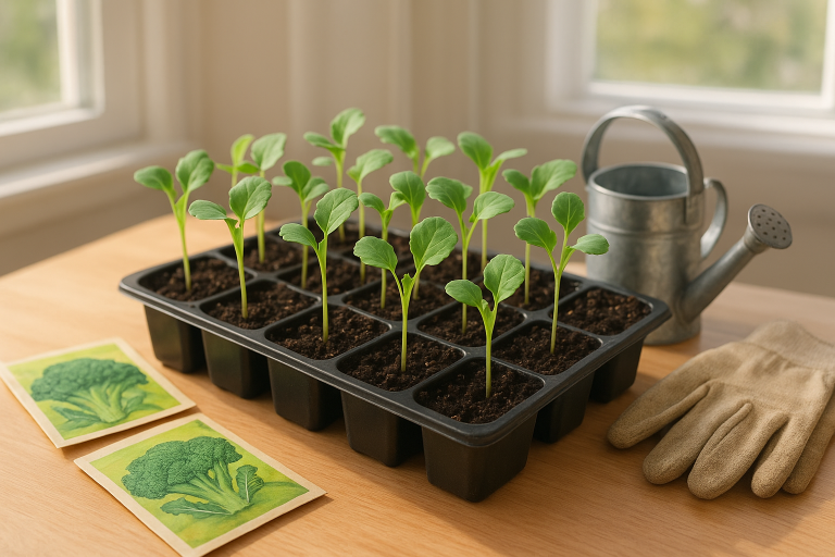 How to Start Broccoli Seeds Indoors for a Fall Crop