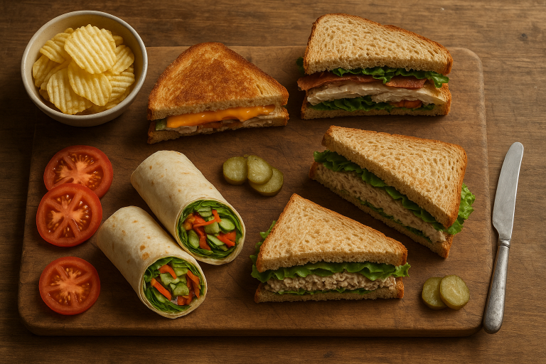 15 Easy Sandwich Recipes for Fast, Tasty Meals