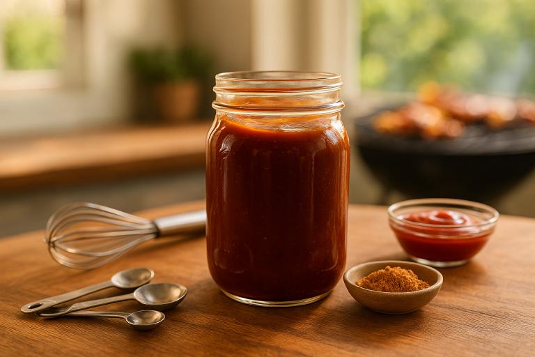 Easy Homemade BBQ Sauce for Grilling and Dipping