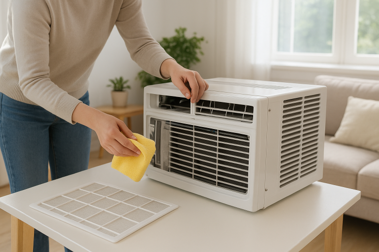 How to Clean a Window AC Unit Without Taking It Apart
