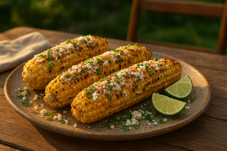 Easy Grilled Elote: Mexican Street Corn at Home
