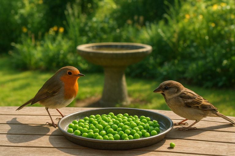 Frozen Peas for Birds: A Simple Summer Heatwave Aid