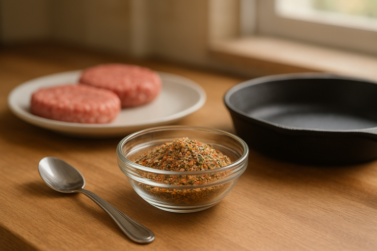 Easy Burger Seasoning Recipe for Juicy Homemade Burgers