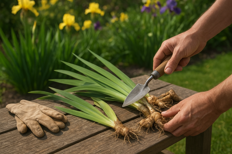 How to Divide Bearded Irises for Better Blooms
