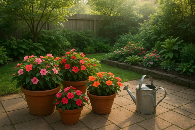 New Guinea Impatiens Care for Lush, Long-Lasting Blooms