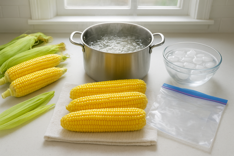 How to Freeze Corn on the Cob the Right Way