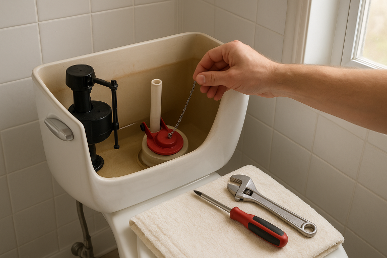 How to Fix a Running Toilet Without Calling a Plumber