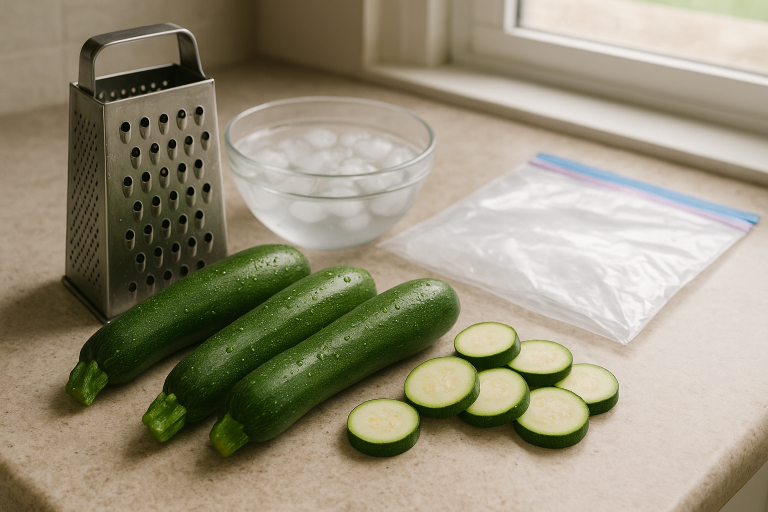 How to Freeze Zucchini for Bread, Soup, and Sides