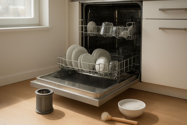 How to Clean a Dishwasher Filter the Right Way