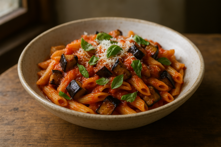 Pasta alla Norma: Easy Sicilian Eggplant Pasta