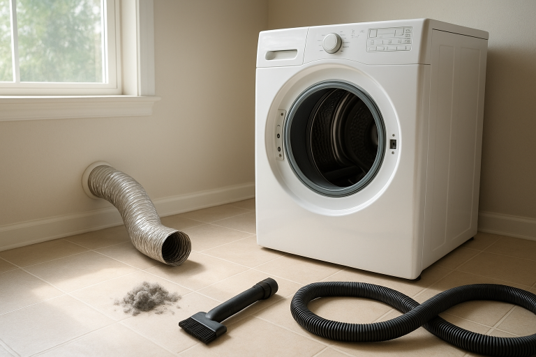 How to Clean a Dryer Vent the Safe, Simple Way