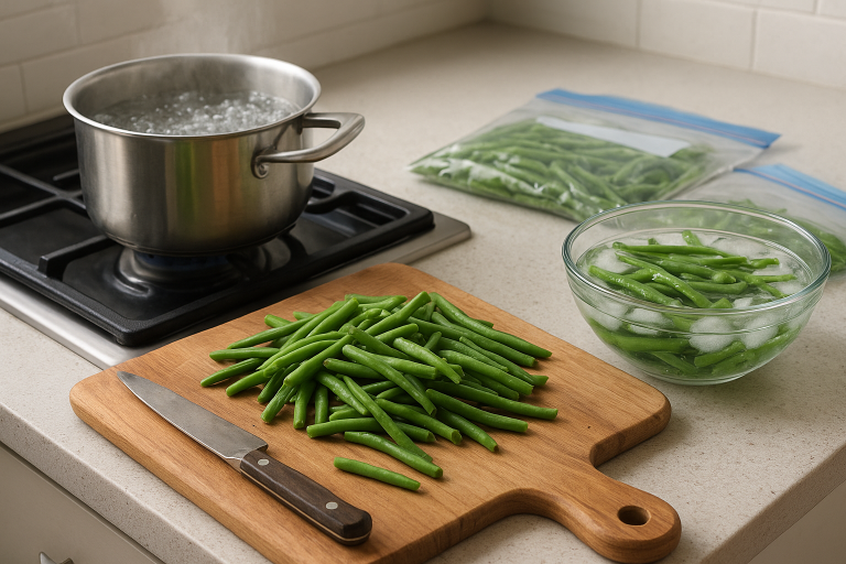 How to Freeze Green Beans So They Taste Fresh