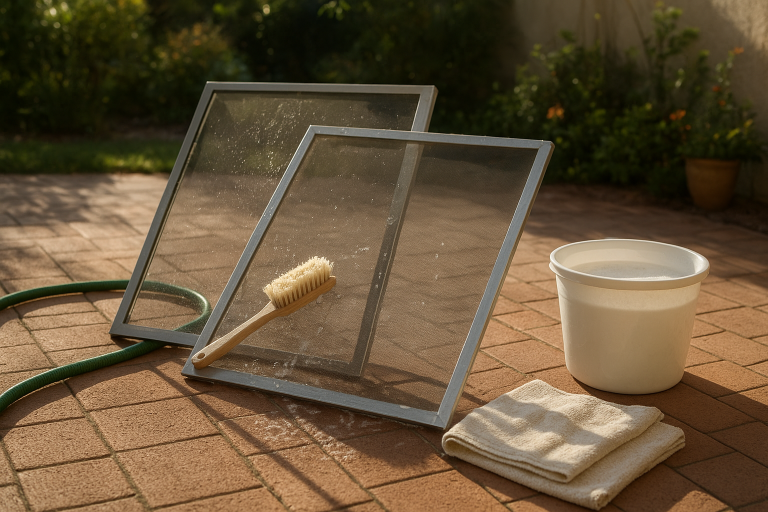 How to Clean Window Screens Without Damaging Them