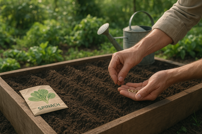 How to Plant Spinach in Late Summer for Fall Harvest