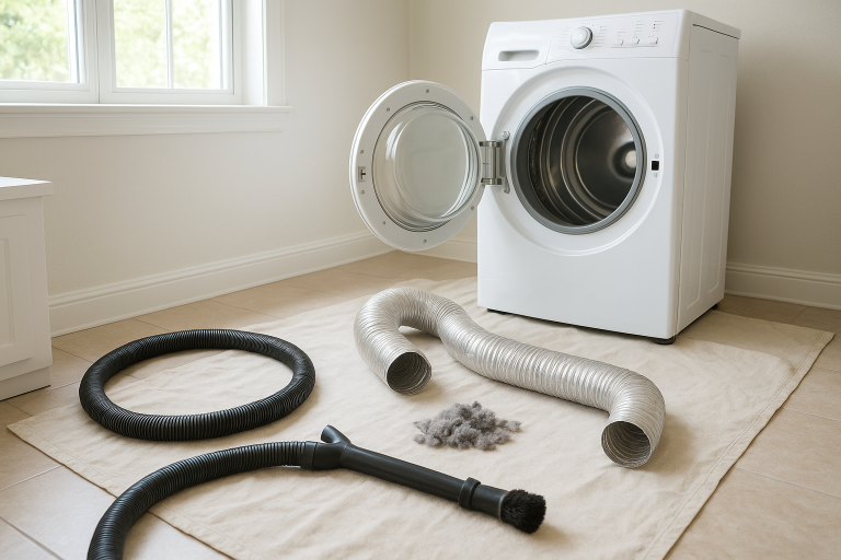 How to Clean a Dryer Vent Without a Big Mess