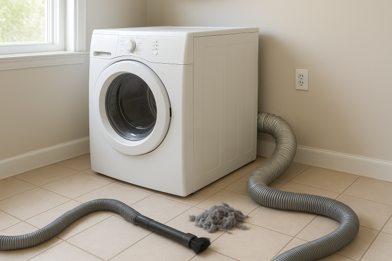 How to Clean a Dryer Vent So Clothes Dry Faster
