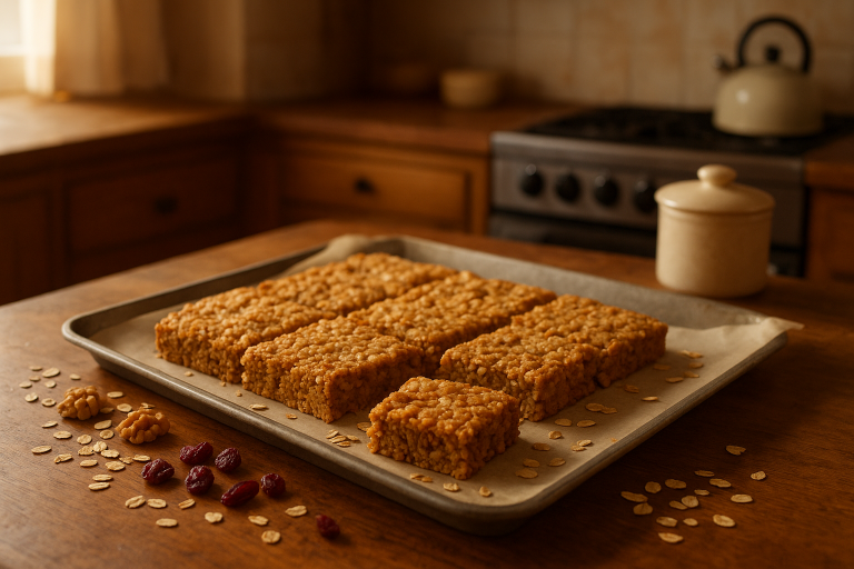 Easy Oatmeal Breakfast Bars for Busy Mornings