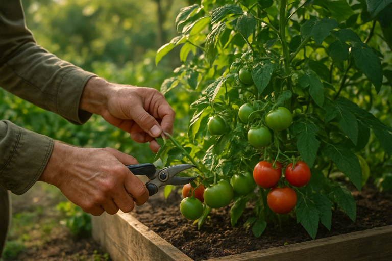 How to Prune Tomato Plants for More Fruit
