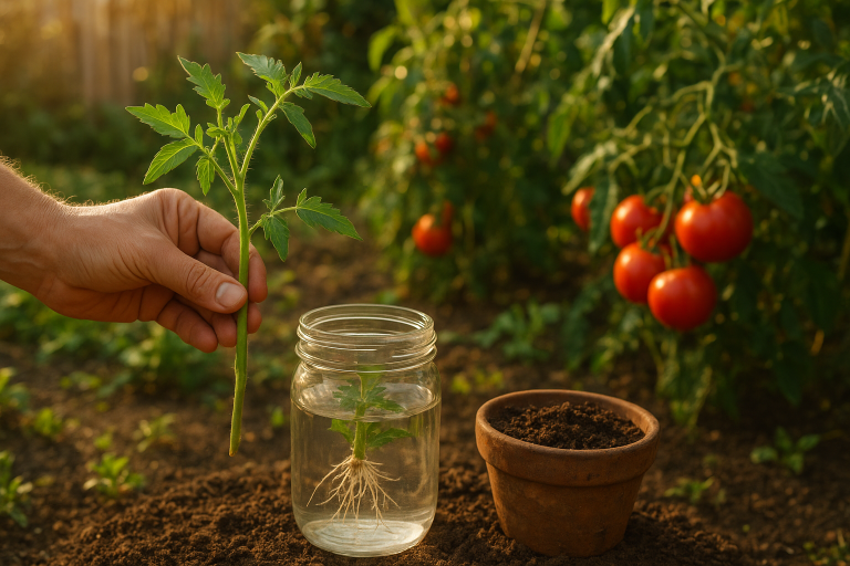 How to Root Tomato Suckers for a Free Fall Harvest