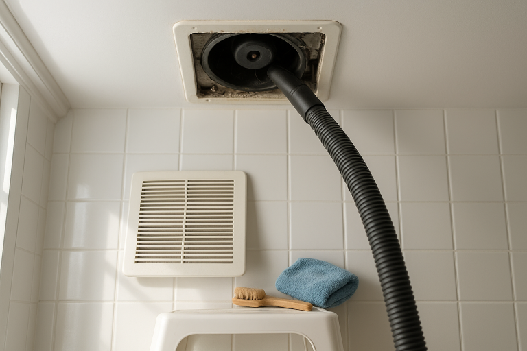 How to Clean a Bathroom Exhaust Fan the Right Way