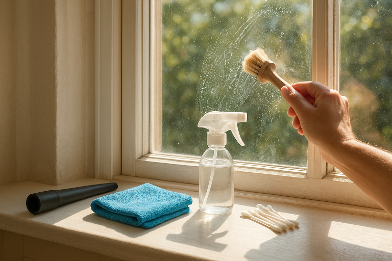 How to Clean Window Tracks the Easy Way