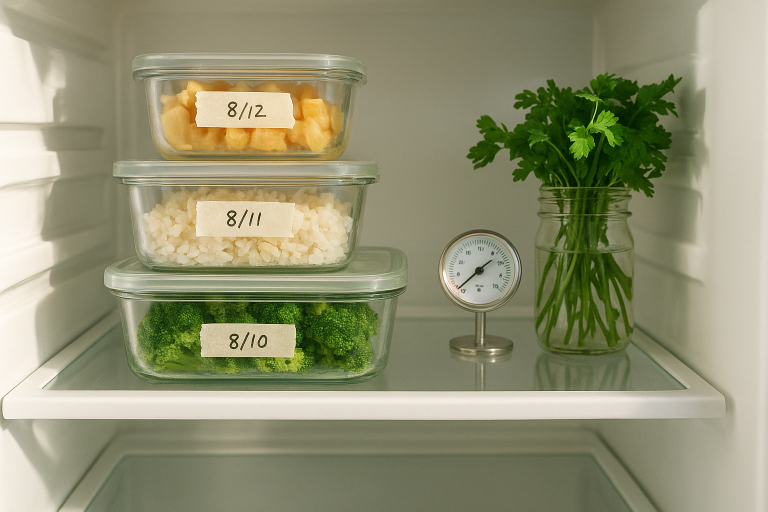 How to Organize Leftovers in the Fridge Safely