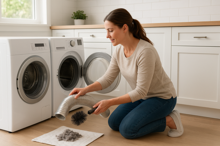 How to Clean a Dryer Vent Without Calling a Pro