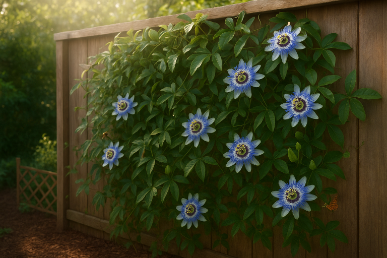Passionflower Privacy Screen: Fast Growth for Fences