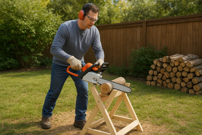 How to Use a Chainsaw Safely for Clean, Easy Cuts