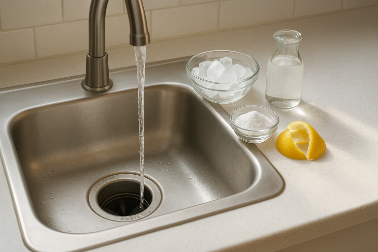 How to Clean a Garbage Disposal and Stop Sink Odors