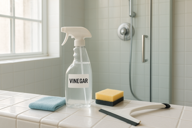 How to Remove Hard Water Stains from Shower Glass
