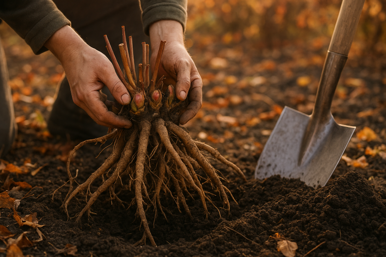How to Divide Peonies in Fall Without Losing Blooms
