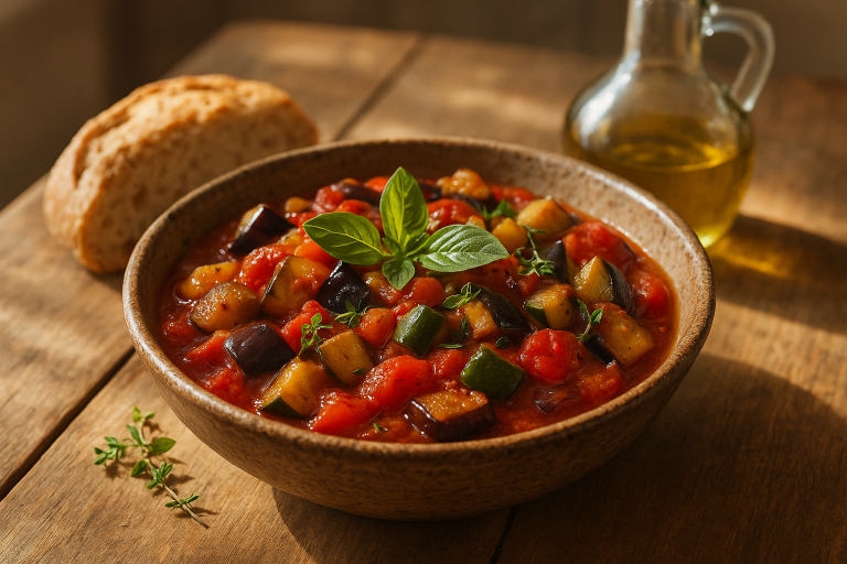 Easy Ratatouille Recipe with Summer Vegetables