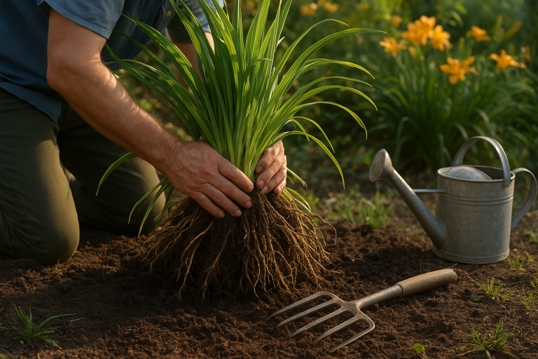 How to Divide Daylilies in Late Summer