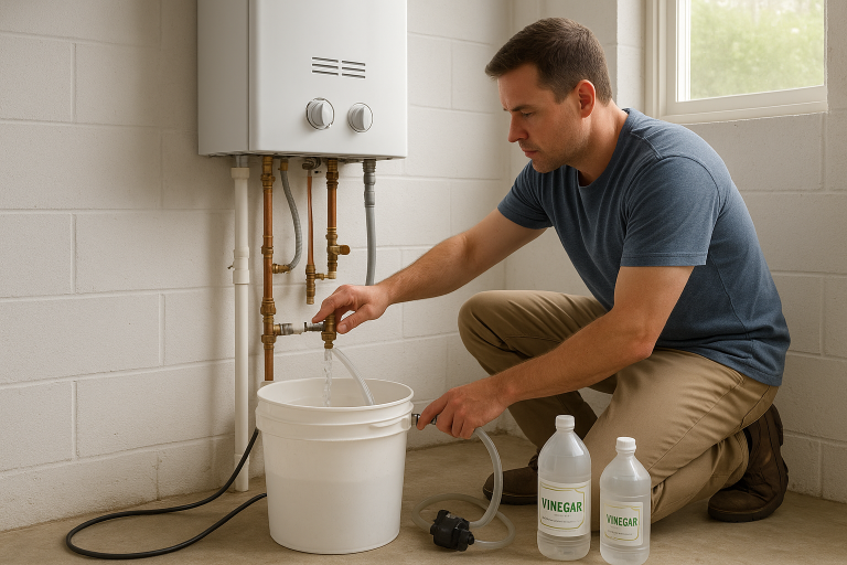How to Flush a Tankless Water Heater with Vinegar