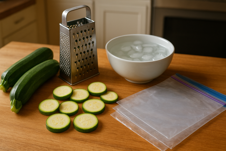 How to Freeze Zucchini for Bread, Soups, and Sides
