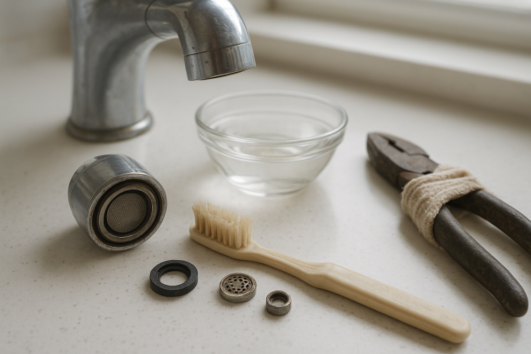 How to Clean a Faucet Aerator and Fix Weak Flow