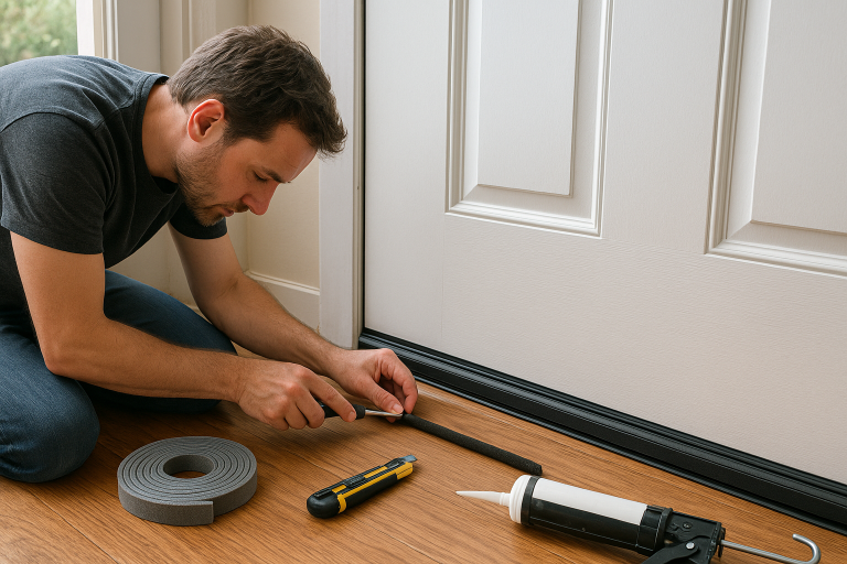How to Fix a Drafty Door Without Replacing It
