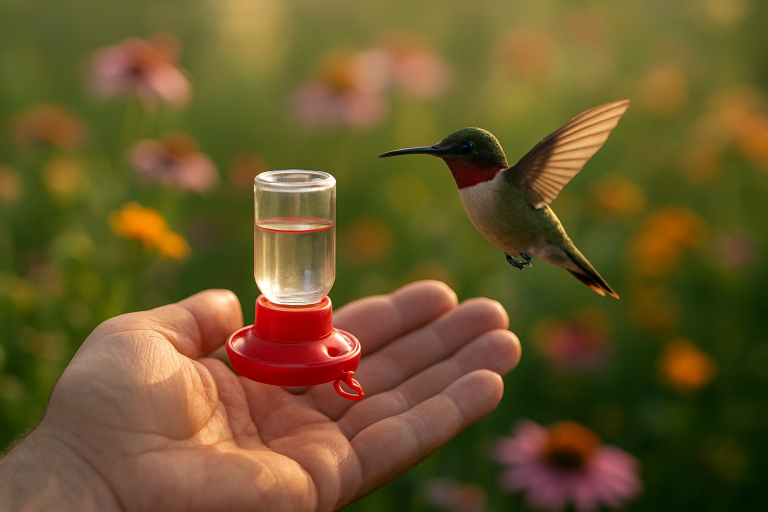 How to Hand-Feed Hummingbirds Safely and Successfully