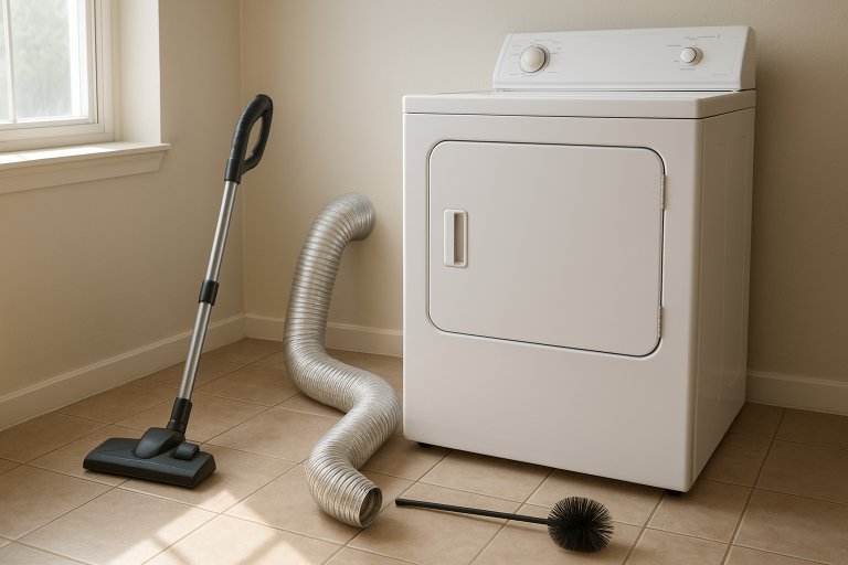 How to Clean a Dryer Vent the Right Way