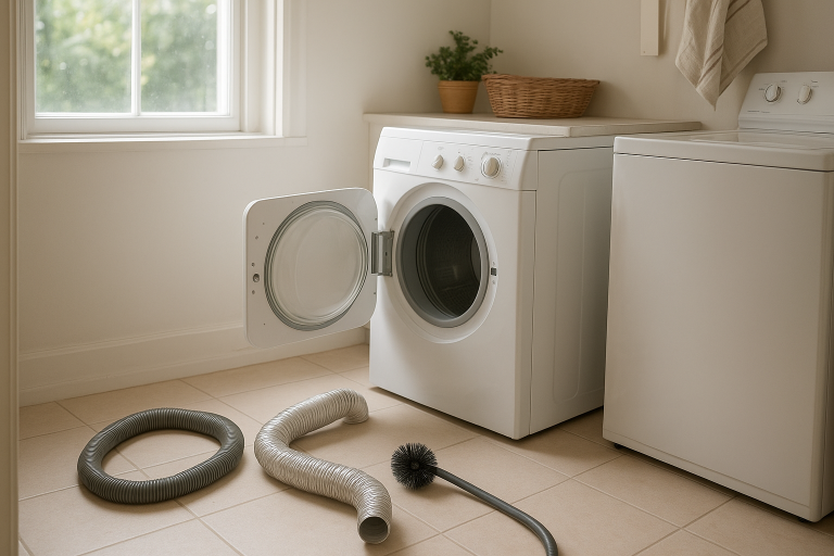 How to Clean a Dryer Vent Without Making a Mess