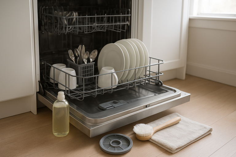 How to Clean a Dishwasher Filter the Right Way
