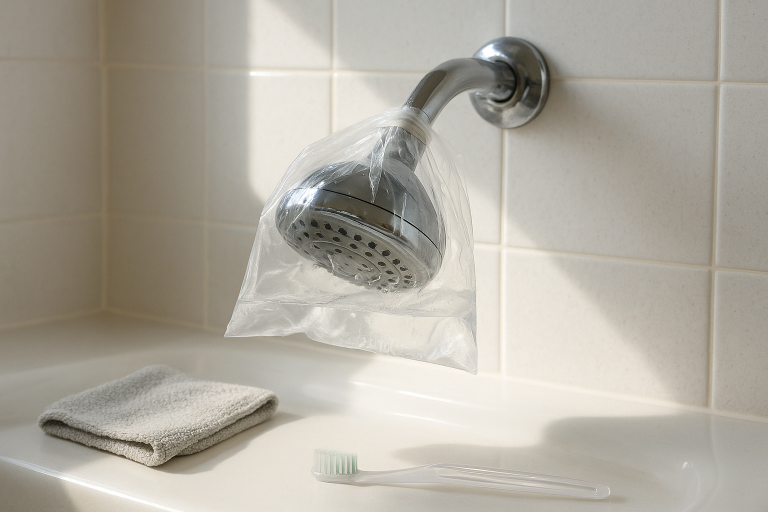 How to Clean a Showerhead for Stronger Water Pressure