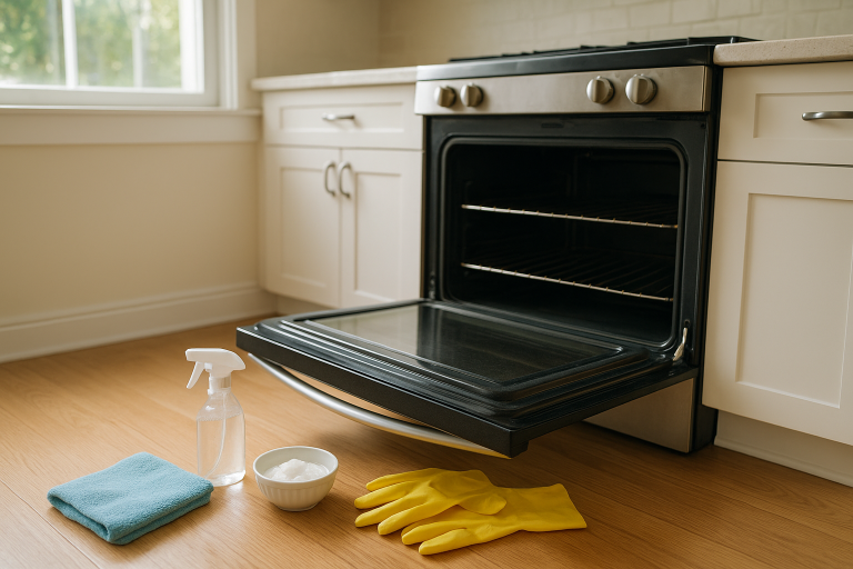 How to Clean Oven Door Glass Without Scratching It