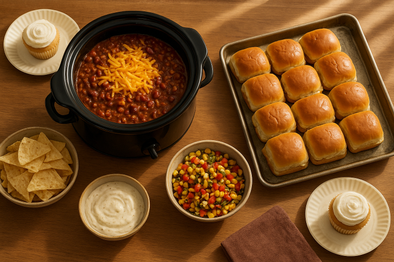 Game Day Party Food for 8 on a $40 Budget